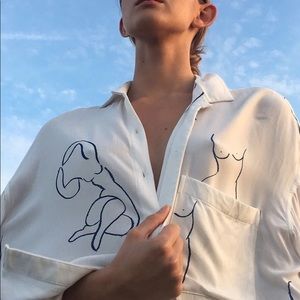 Paloma Wool Leandra Button Down